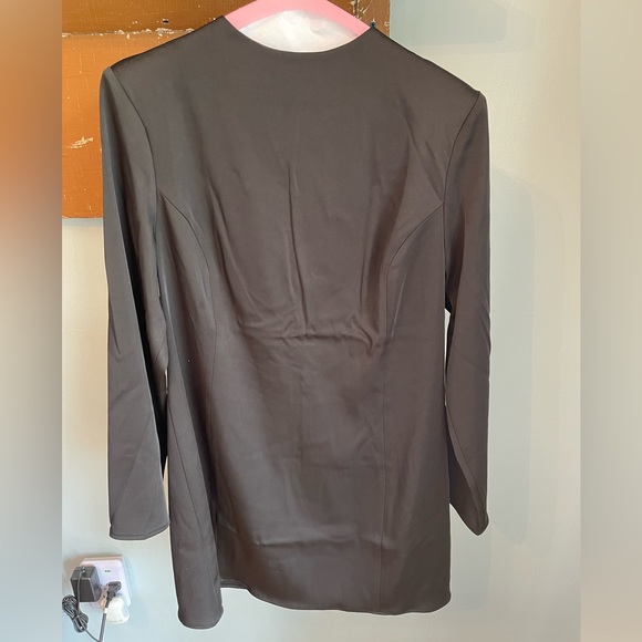 NWT H&M satin backless LBD. - Picture 2 of 9